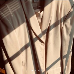 Vintage Cream Worthington Two Piece Suit